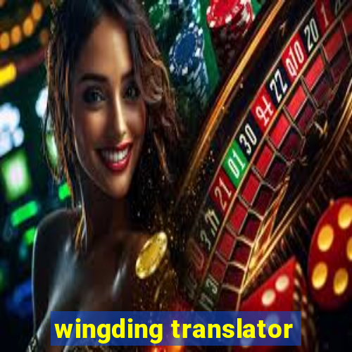 wingding translator